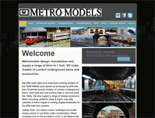 Tablet Screenshot of metromodels.net